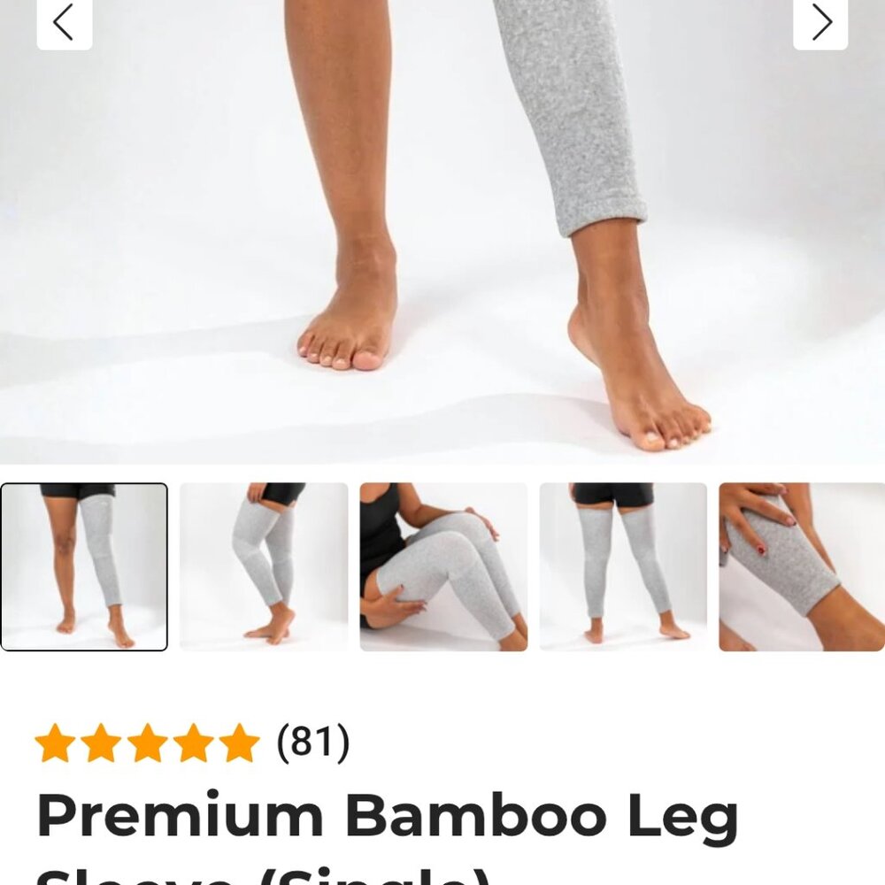 One compress bamboo sleeve